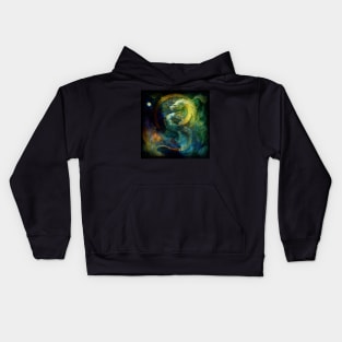 Dragon Spirit, Mythical Animals Kids Hoodie